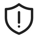 Shield Error SVG Icon